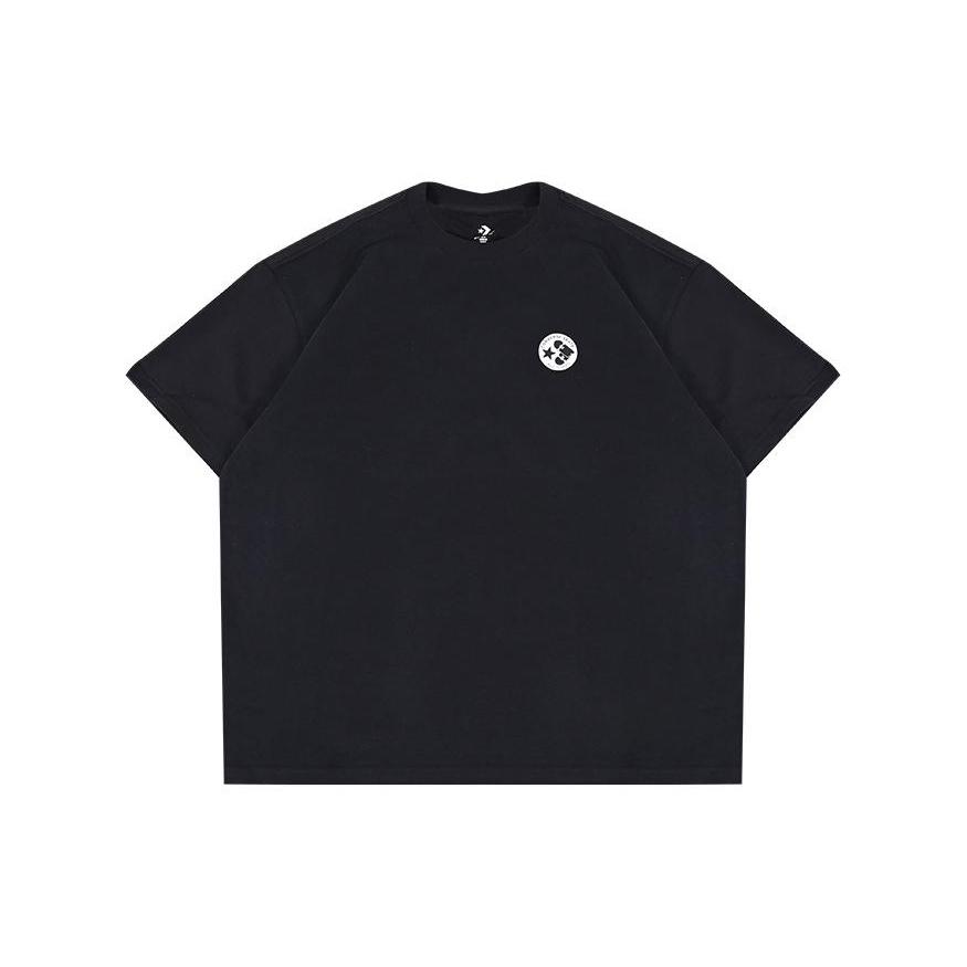 Converse Skateboard Logo Tee Asia Sizing  Black  Men s 10026165-A03 S