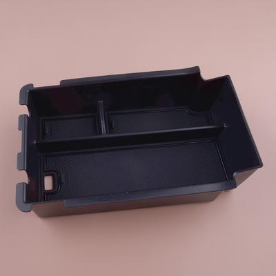 Car Center Armrest Storage Box Organizer Tray With Black Pad Fit For Subaru Crosstrek 2024-