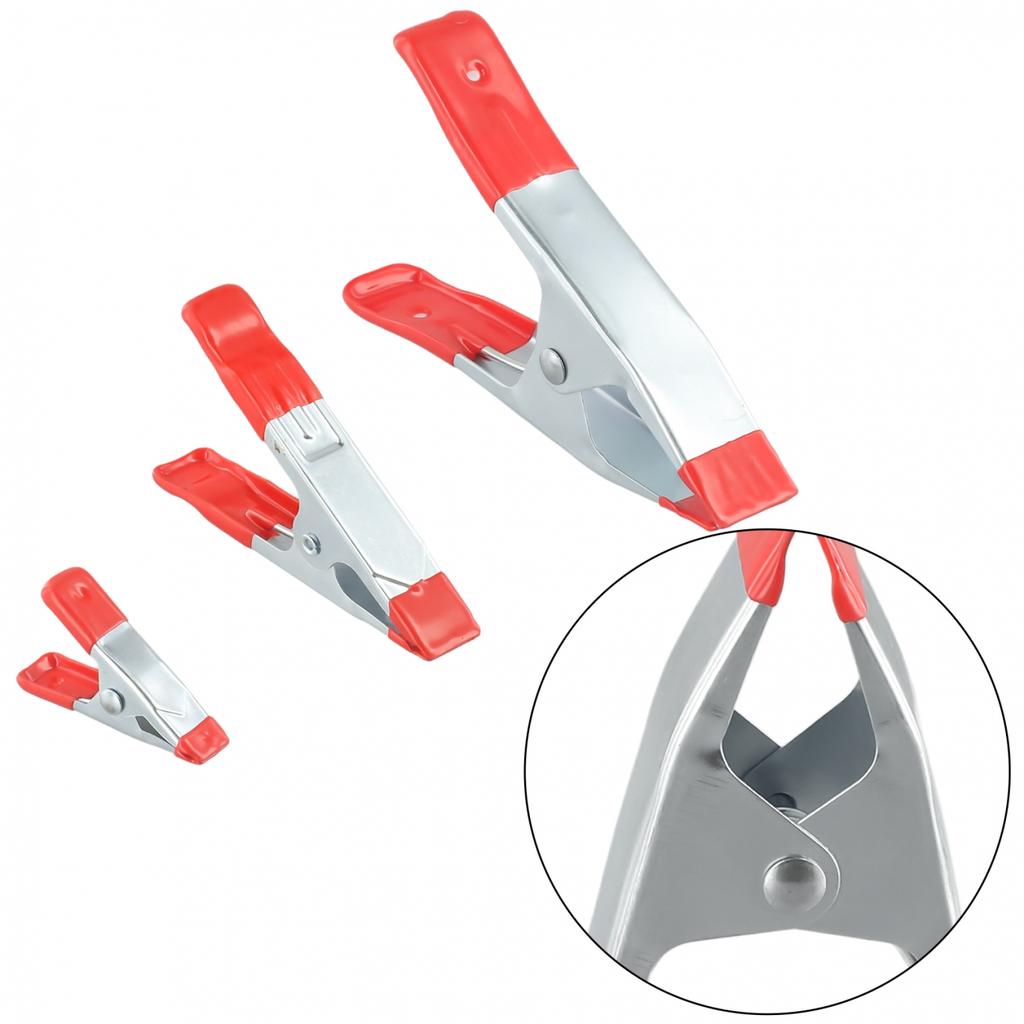 A-Shaped Clip 2/4/6\" Spring Clamp Fixing Grip Metal