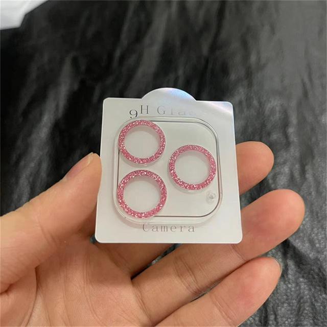 Glitzernde Vollabdeckung Kameraobjektivschutz für iPhone 13 12 11 Pro Max Mini 9H gehärtetes Glas Abdeckung iPhone 13 Kamera Aufkleber Kappe