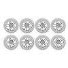8pcs Luggage Wheel Covers Wr Proof Suitcase Wheel Covers  Ors for 5-6cm Diameter