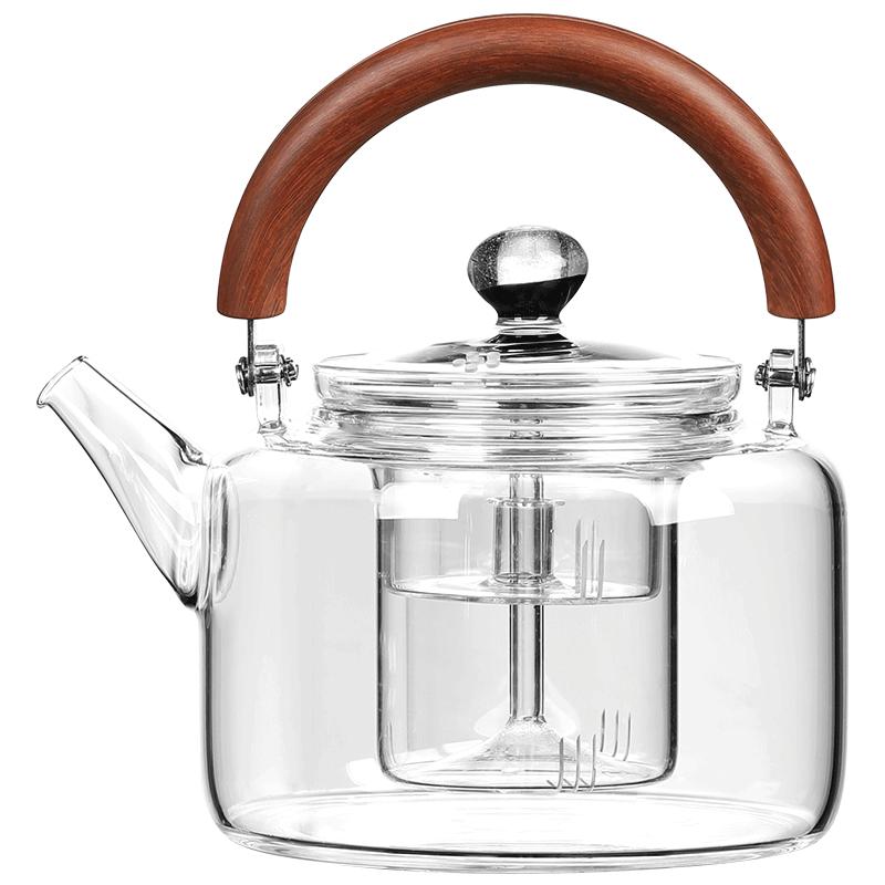 Large Capacity Heat-Resistant Glass Teapot