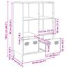 Highboard Anthracite 68x39x103.5 cm Steel