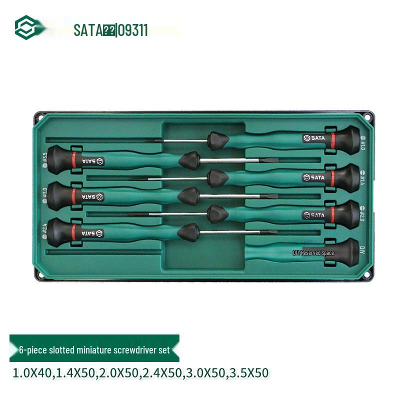 Miniature Screwdriver Set: Slotted & Phillips Heads for Mobile Phones & Watches
