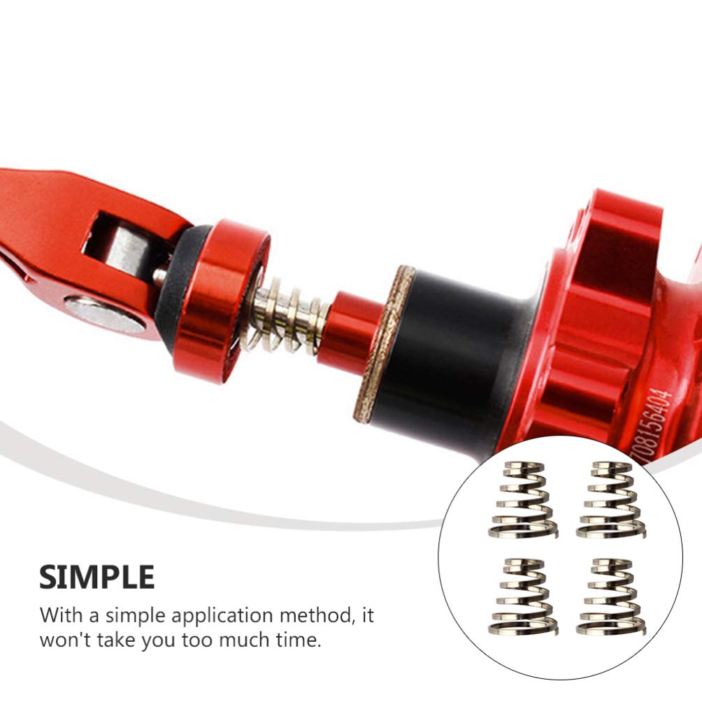 Iplusmile 4pcs Spring Bicycle Quick Release Wheel Skewer Hub Bicycle