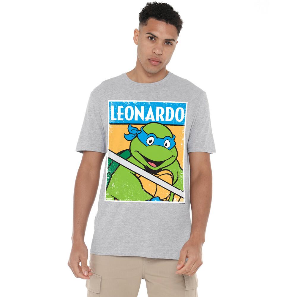 Tmnt Tmnt Leo T-Shirt S-5XL Athletic Heather XXXL