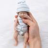 Boy Reborn Baby Dolls Silicone Smile Baby Doll Lifelike Mini Newborn Doll Anti-Stress Lifelike 3D Skin Tone Toy Gift