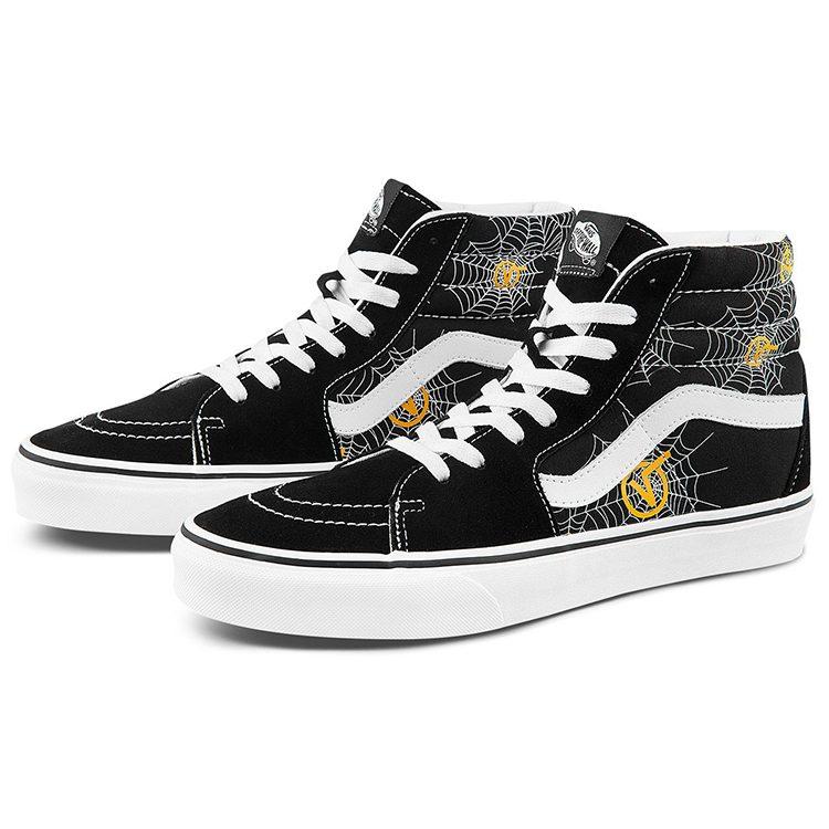Vans SK8 Hi Black/White/Yellow VN0A32QG4RN