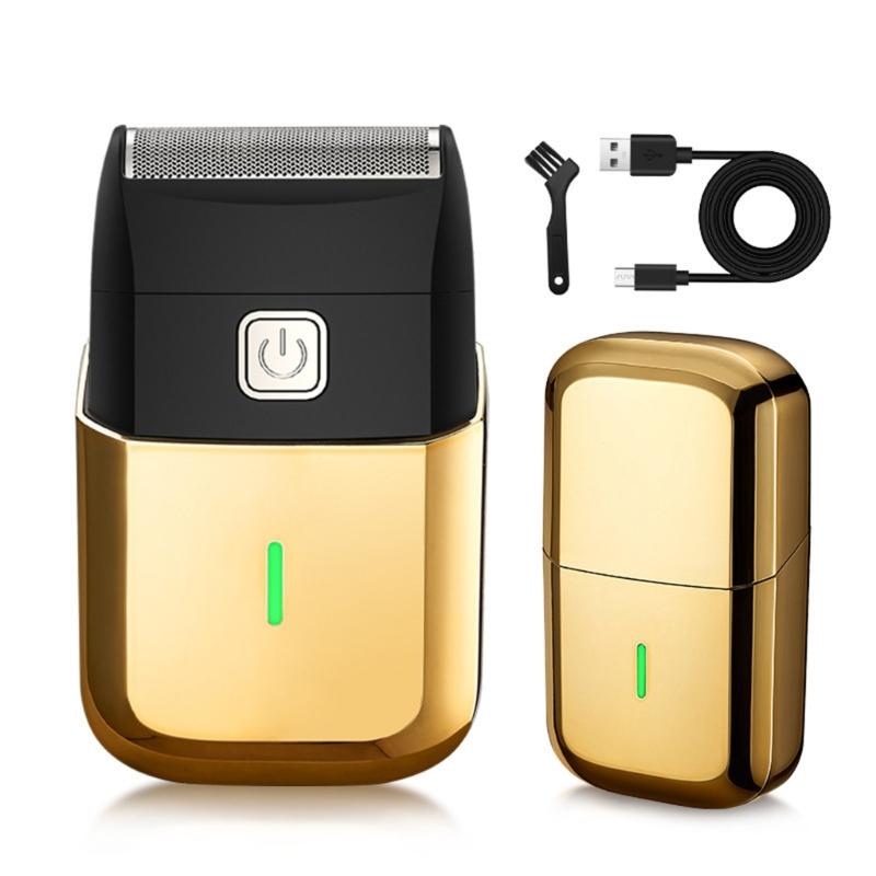 Travel Friendly Cordless Shaver Single  Blade System Bald Head  Rechargeable Electric Shaver  For Daily Shaving