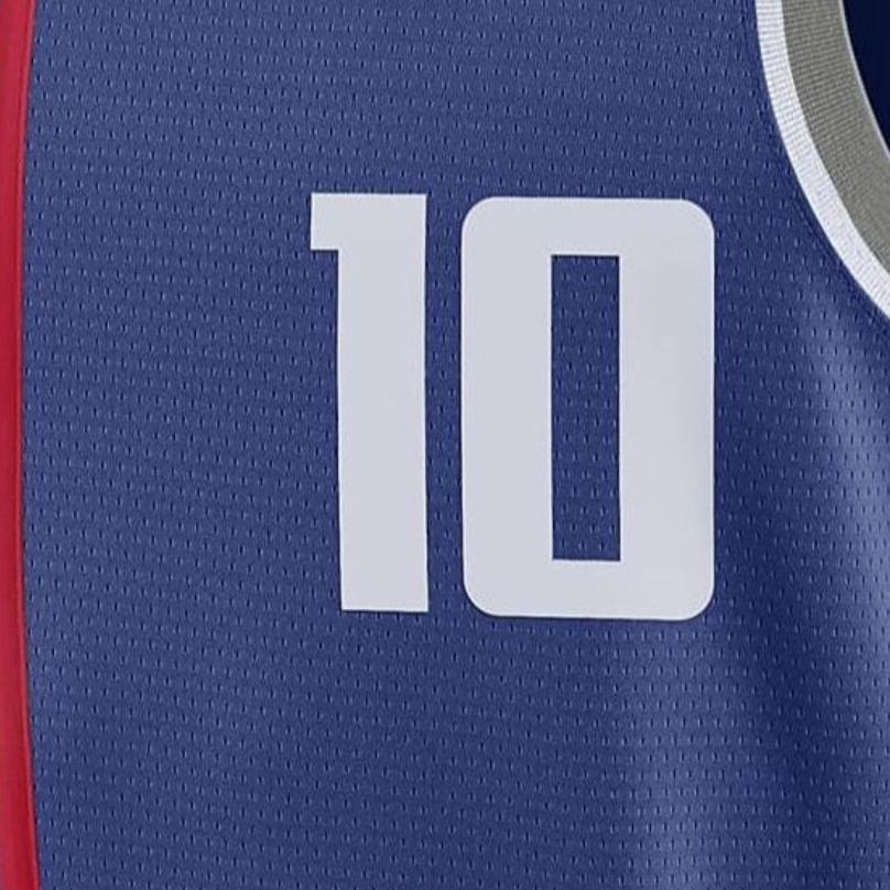 Nike NBA Swingman Jersey V-Neck Straight-Cut Sleeveless Sports Basketball Vest Men Tops Rush-Blue DX8518-401