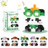 Mini Cute Panda Micro Building Blocks 3D Diamond Model Animal Bricks DIY City Construction Toys for Children Kids Gift