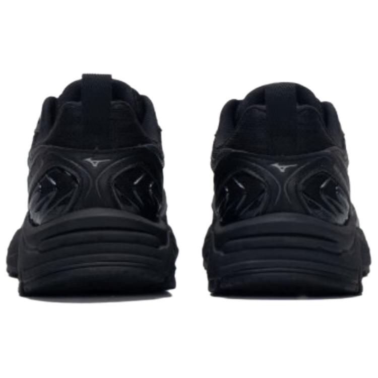 Mizuno Fiyi V2 Fabric Synthetic Leather Trendy Casual Wear Durable Breathable Low-Top Dad Shoes Unisex Sneakers Black D1GH241502