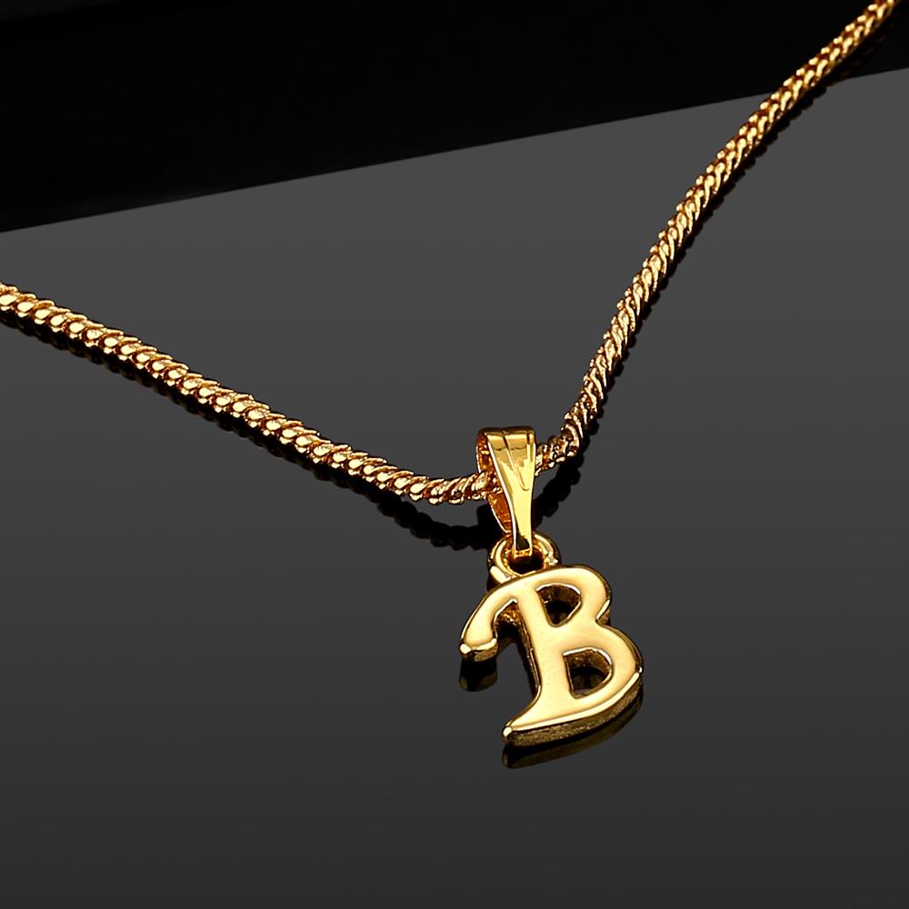 

Estele Valentine gift - позолоченная подвеска Intital B Letter для женщин