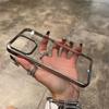 Simple Solid Color Case Compatible for For Iphone 16 15 11 13 17 Air 12 14 Pro Max XR 7 8 Plus X XS MAX SE Electroplated Case