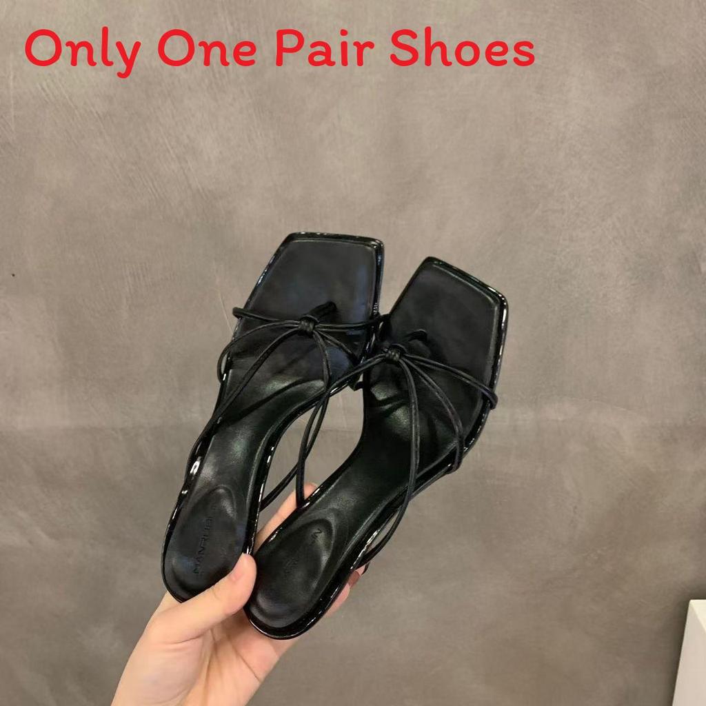 Summer High Heel Slide Sandals With Pu Upper For Elegant Womens Fashion