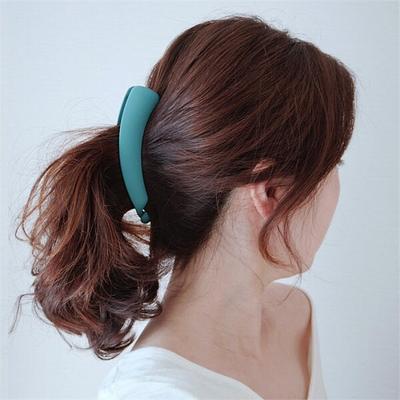 Matte Simple Banana Pin / Hair Pin 4 Colors (6900253)