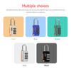 Protection Security Safely Code Lock With Steel Cable Anti-theft 4 Digit Combination Lock