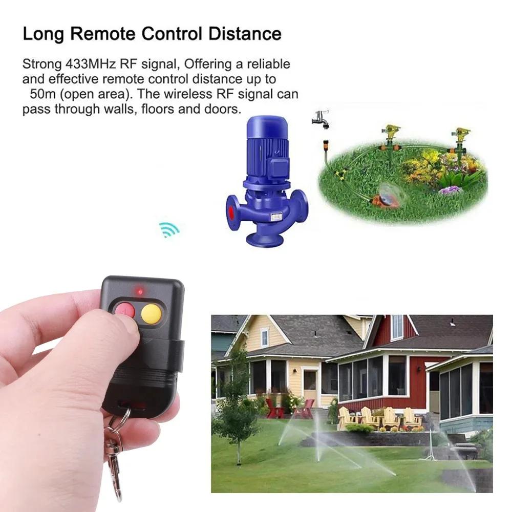 433MHz 330 Mhz 2 Keys RF Wireless Remote Control 8 Dip Switch Auto Gate For Gate Garage Door Opener Universal Remote Control