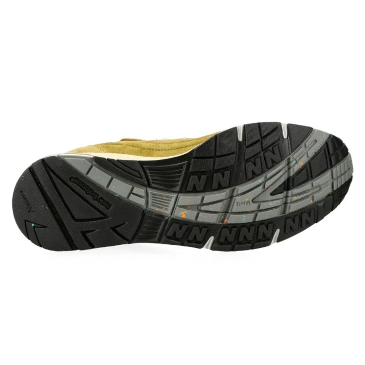 New Balance 991 Made in England Green Moss Herren Sneakers Cloud-Cream White M991GGW