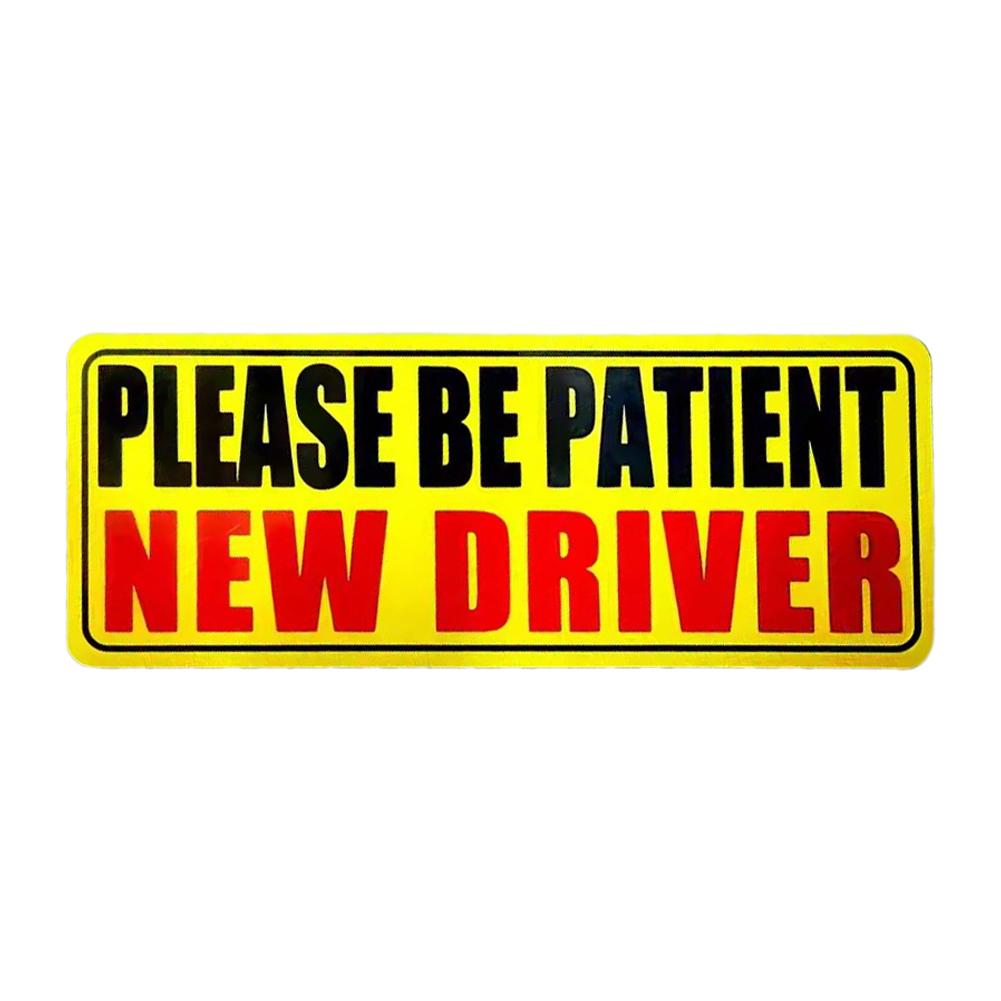 

Внешняя торговля Английская Автомобильная Наклейка Для Новых Водителей На Магнитной Наклейке Дороги; Для практики Ca G9B2 B-1pcs