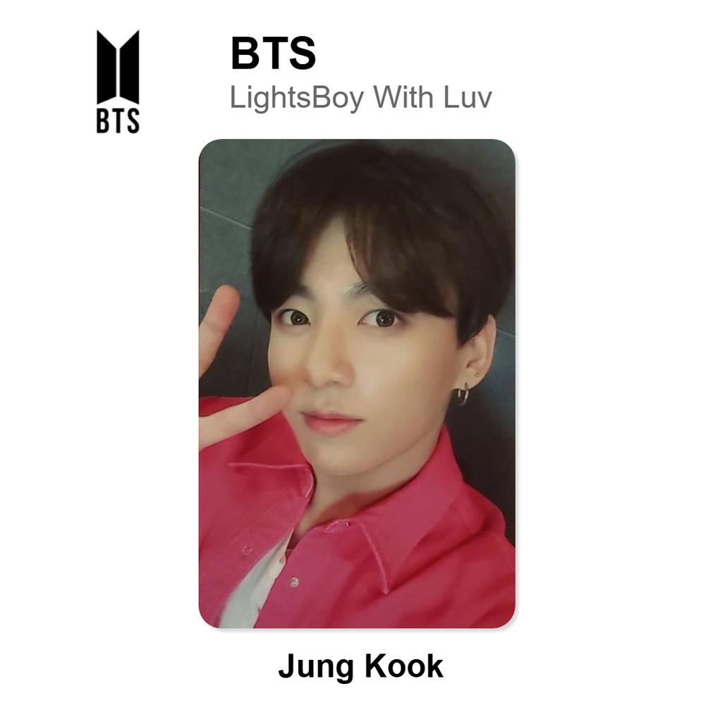 BTS Luces/Chico Con Amor Tarjeta Fotográfica Oficial