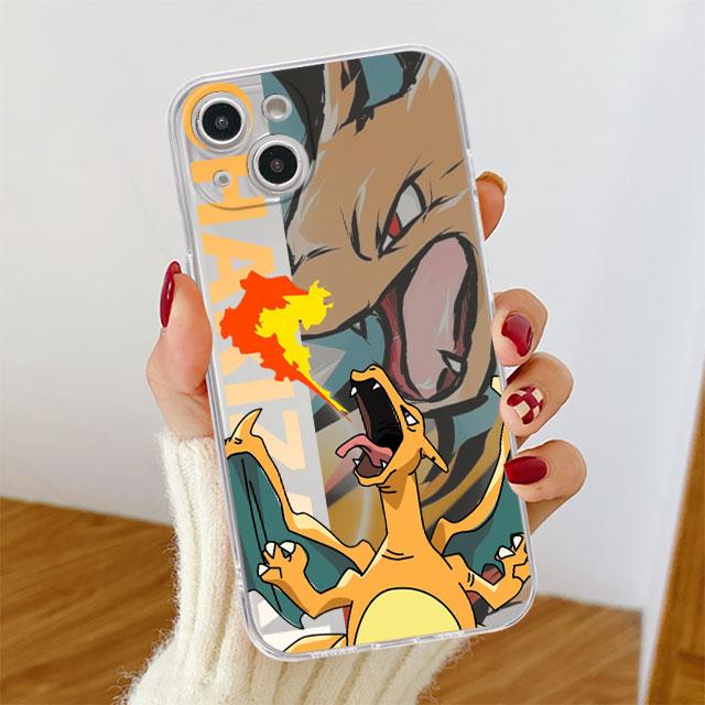 

Прозрачный чехол Pokemon Pikachu Gengar для Apple iPhone 14 11 13 12 Pro 7 8 Plus XR X XS Max 6 6S 13Pro, силиконовый чехол для телефона iPhone SE 2022