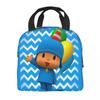 Pocoyoes Cartoon Comdy Accessories Insulated Lunch Bag For School Food Box Portable Thermal Cooler Lunch Boxes