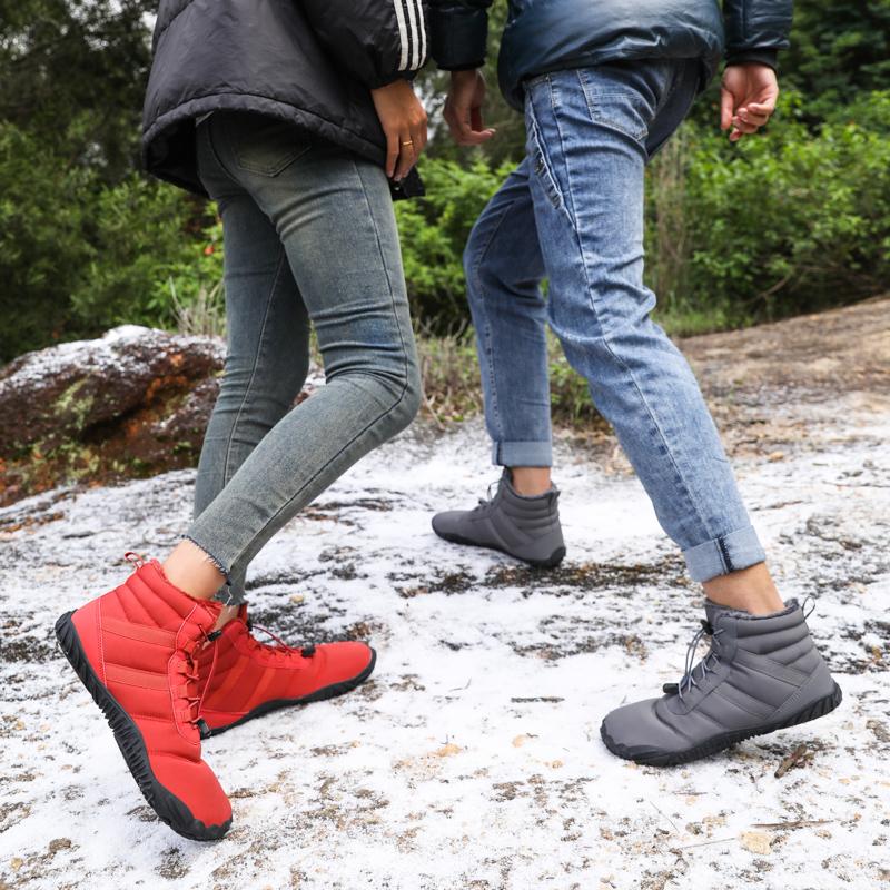 Rutschfeste Wanderstiefel für Herren, warme Stiefeletten für den Außenbereich, luxuriöse Designer-Winter-Wander- und Arbeitsschuhe, Paarstiefel in Übergröße