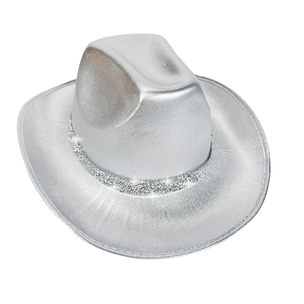 Jeweled Cowboy Hats Heavy Crystal Panama Hat Surprise Gift for Girl Boys Bride Hat for Carnivals Music Festival