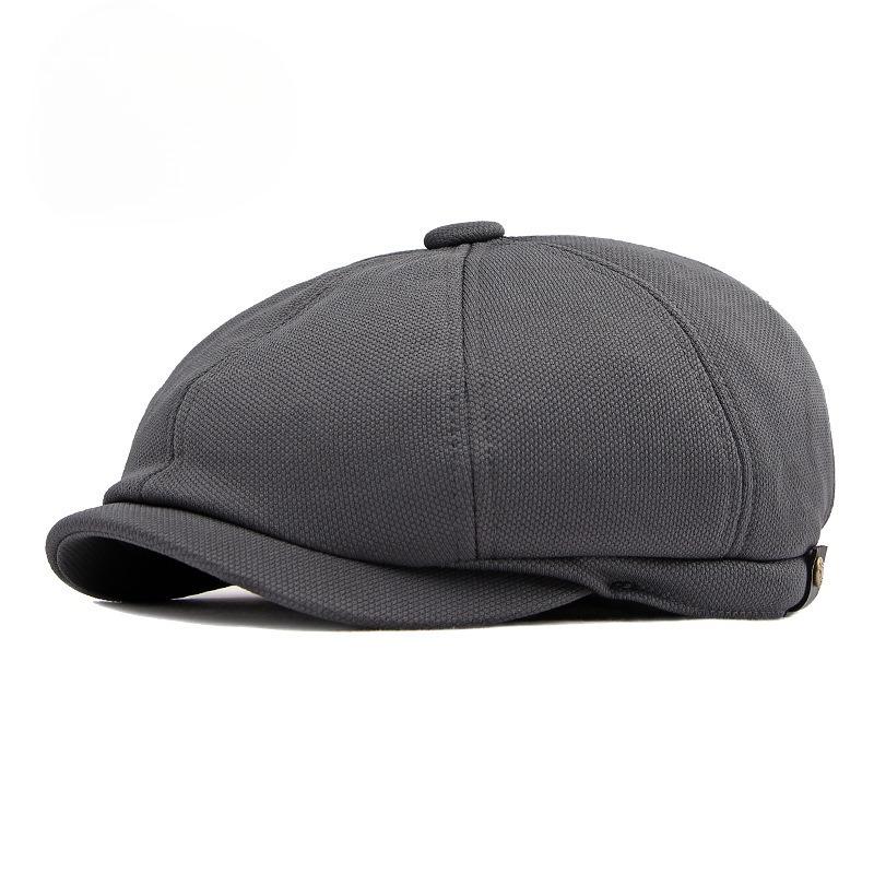 British Retro Patchwork Newsboy Cap for Men Women Spring Octagonal Hat Casual Baker Boy Cap Outdoor Sunshade Painter Hat Flat Cap