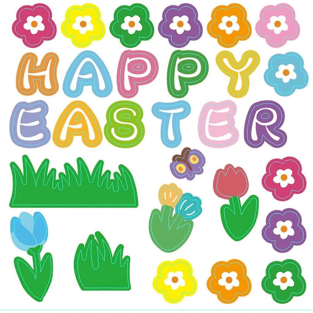 Easter Basket Kit with 8pcs Baskets and Stickers for Handmade Projects, Crafting, and Festival Gift Packaging Toys