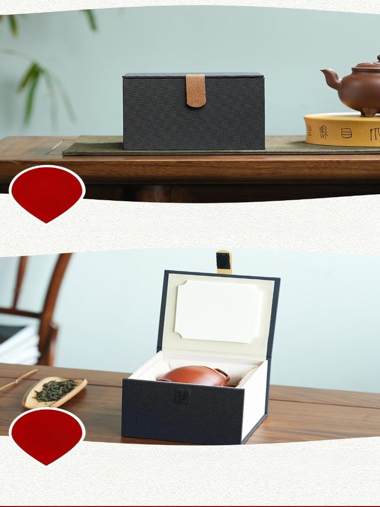 1 Stück Klettverschluss Brokatbox Retro Kulturelle Geschenkbox Meistertasse Aufbewahrung Verpackungsbox