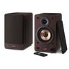 Haut-parleurs bluetooth - sharp - cp-ss30(br) - bibliotheque marron - 2x 30w - 2 voies - sans fil - 60w rms