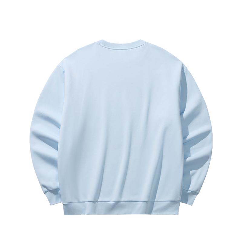 Anta Fleece Trendy Casual Sports Pullover Hoodie Unisex Hoodies Frost-Blue 972618704N-8