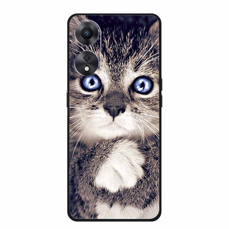 For Honor X5 Plus Phone Case Cover Lion Wolf Tiger Cat Black Silicone Soft Back Cases For Honor X5 Plus Case X5Plus Coque Fundas