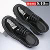 Brock Heightening Leather Shoes Men's 10cm Real Cowhide Business Dress Derby Shoes Host Hairdresser Platform Men's Shoes