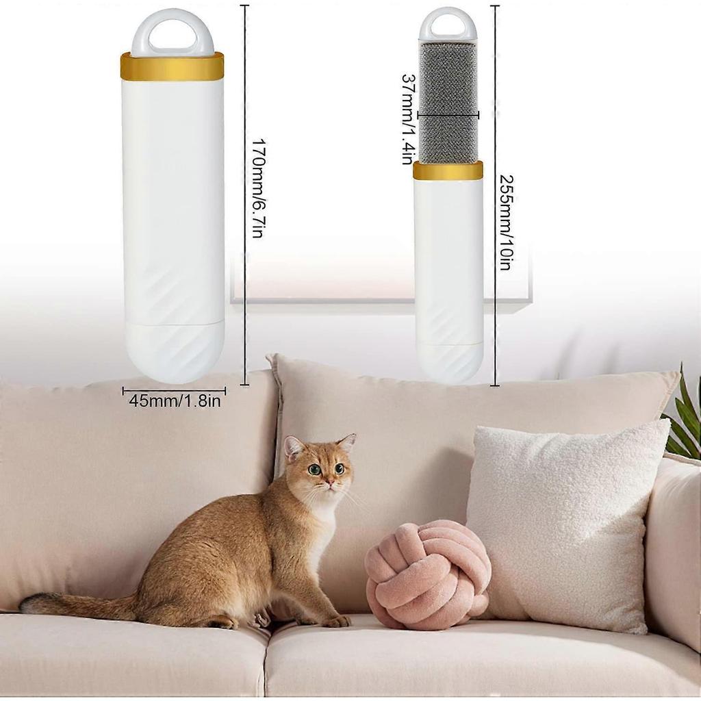 Clothes Brush, Retractable Hair Brush, Clothes Brush, Compact Size, Easy to Carry, Strong Lint Removal, for Hair Cleaning,2024 Ping