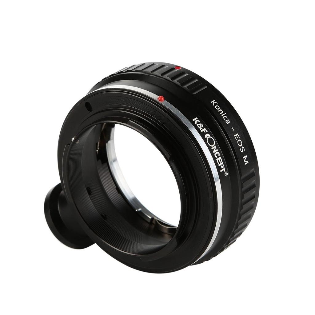 Konzept Objektivhalterungsadapter AR-Halterung Objektiv auf Canon-Halterung mit Stativhalterung K&F KF-AREM-T (Konica EF-M Konvertierung)