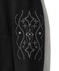 Starlight Embroidered Hoodie Black
