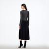VEROMODA Shimmer Pleated Midi Dress