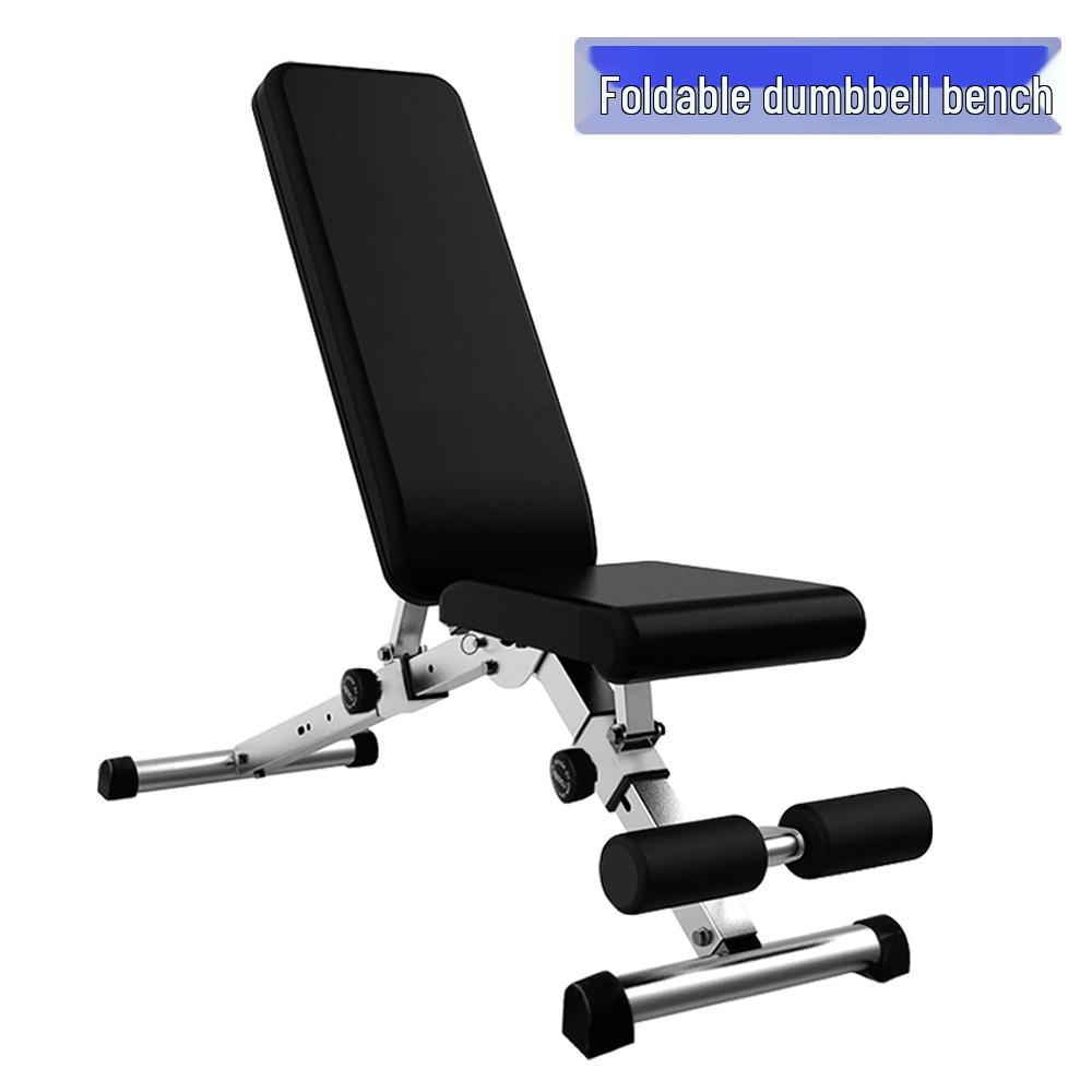 Men's Professional Home Gym: Bench Press, Squat Rack, Barbell, Dumbbell, Weightlifting Bench Equipment