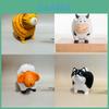 Wooden Craft Figurines Collection With Modern Minimalist Style For Gifts And Decor