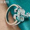 925 Sterling Silver Animal Shaped Ring Fashion Wedding Jewelry