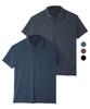 EZBUY Cooling Cushion Men'S Short Sleeve Polo Shirt 3 Colors