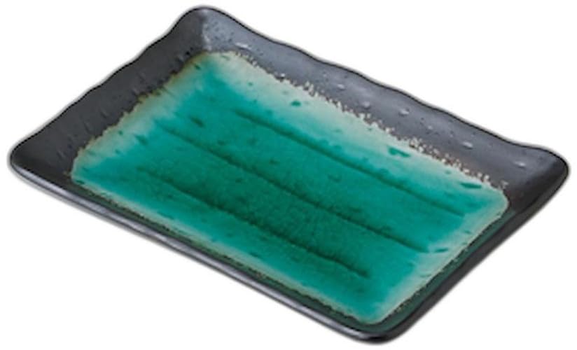 

Deep Sea Green Yakitori Dish x x Yakitori Dish Setomonohonpo [21 14.5 3cm]