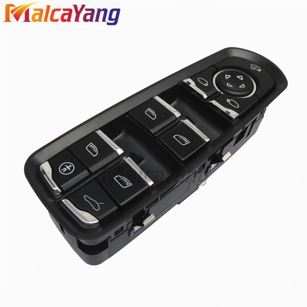 7PP959858MDML Power Window Switch for Porsche Panamera Cayenne Macan Car Electric Power Closing Window Panel Switch