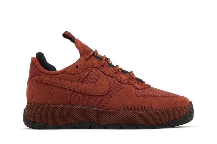 Women's Sneakers Nike Air Force 1 Wild Low Rugged Orange (Women's)