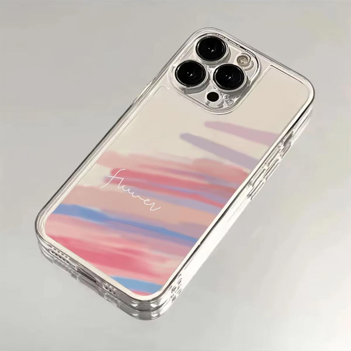 

Watercolor Splashed Ink Pattern Phone Case For Xiaomi Mi Poco X6Pro X6 X7 X5 Pro Mi Poco F7 Pro F6 F5 Clear Bumper Cover Poco F5 Pro 5G