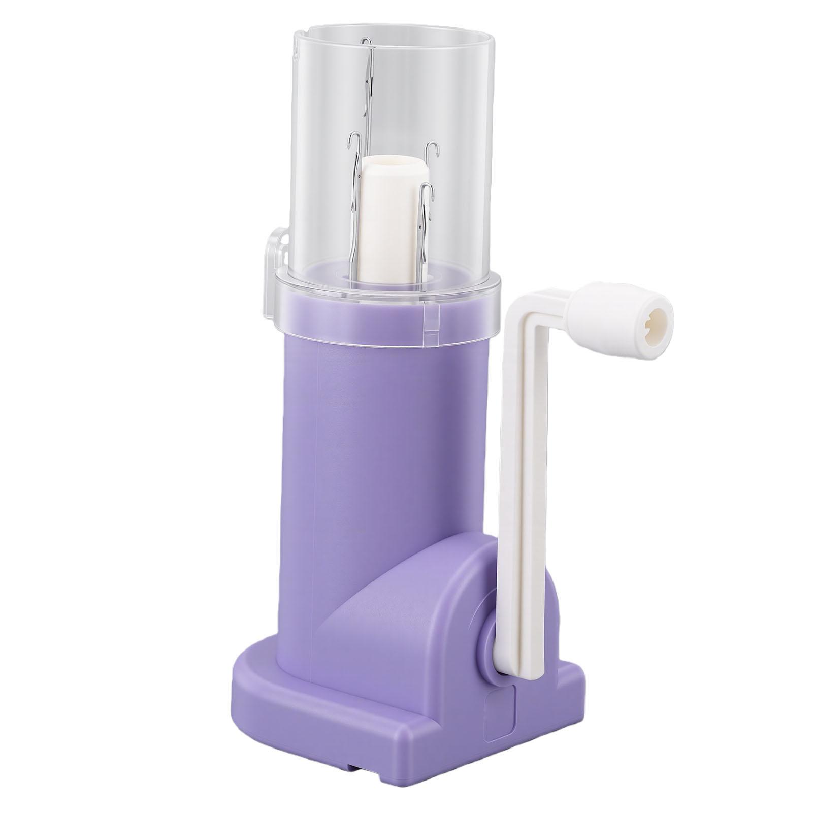

Hand Crank Knitting Machine Dual Guide Cord Knitter Portable Rope Braiding Tool for Yarn Scarf Bracelet Craft