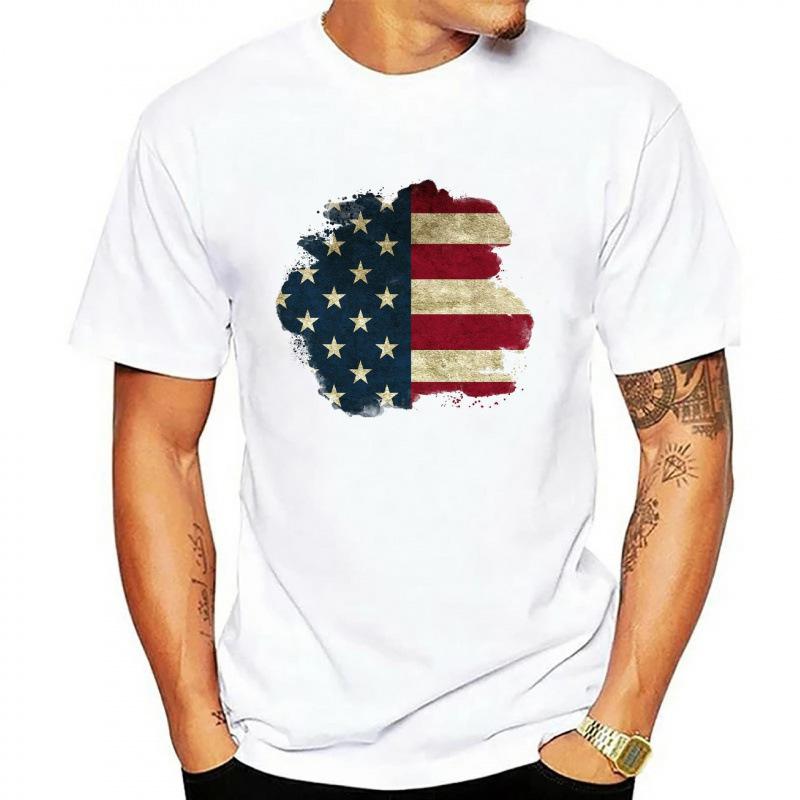 Men's Printed T-Shirt Men's T-Shirt Independence Day T-Shirt
